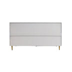 Modern Lacquered 4 Door Wooden Cabinet Sideboard Buffet