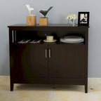 French Country Buffet Cabinets, Storage Cabinets with 2 Dividers
