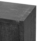 Distinctive Features of a Four-Door Cabinet Sideboard with Ash Veneer suitable for Hallway, Entryway, Living Room