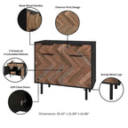 Manhattan Comfort Mid-Century Modern Liam Sideboard