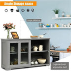Stackable Buffet Storage Sideboard - 41.9D x 13W x 24.5H