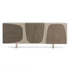 Modrest Wynetta Modern Grey Ash Buffet