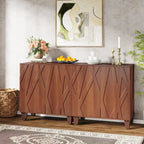 55  Sideboard Buffet Cabinet with Adjustable Shelving for Kitchen Dining Room
