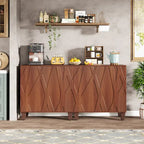 55  Sideboard Buffet Cabinet with Adjustable Shelving for Kitchen Dining Room
