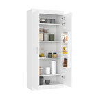 Pantry Cabinet for Kitchen, Dining Room,Living Room, White