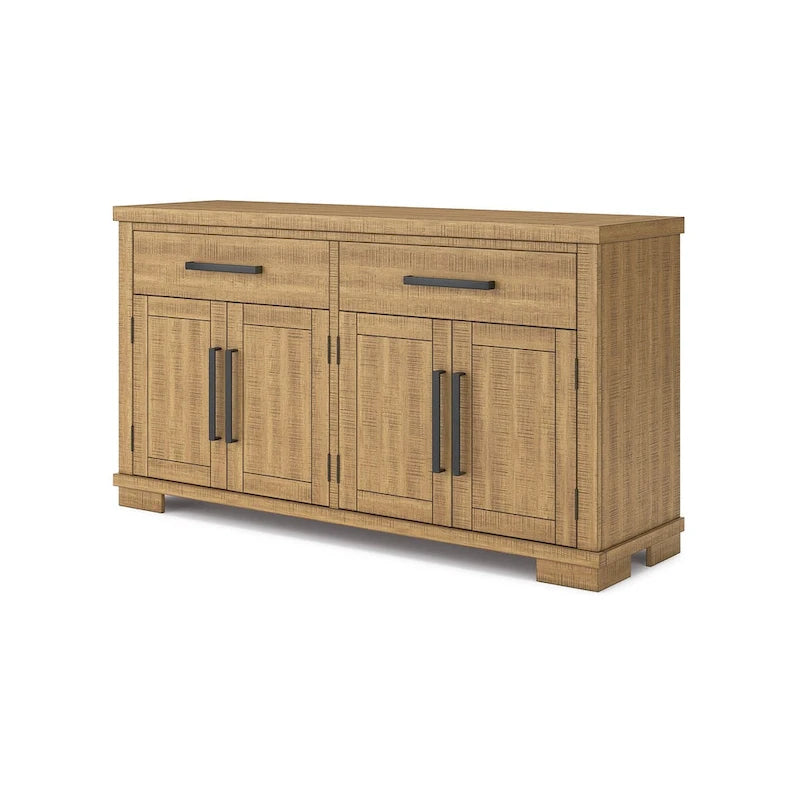 Signature Design by Ashley Havonplane Brown Dining Server - 65.88W x 19D x 36.13H