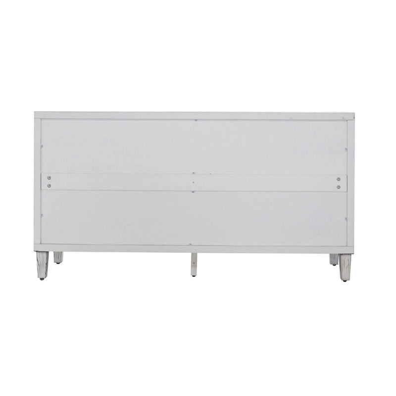 Accent Cabinet 4 Door Wooden Cabinet Sideboard Buffet Server Cabinet