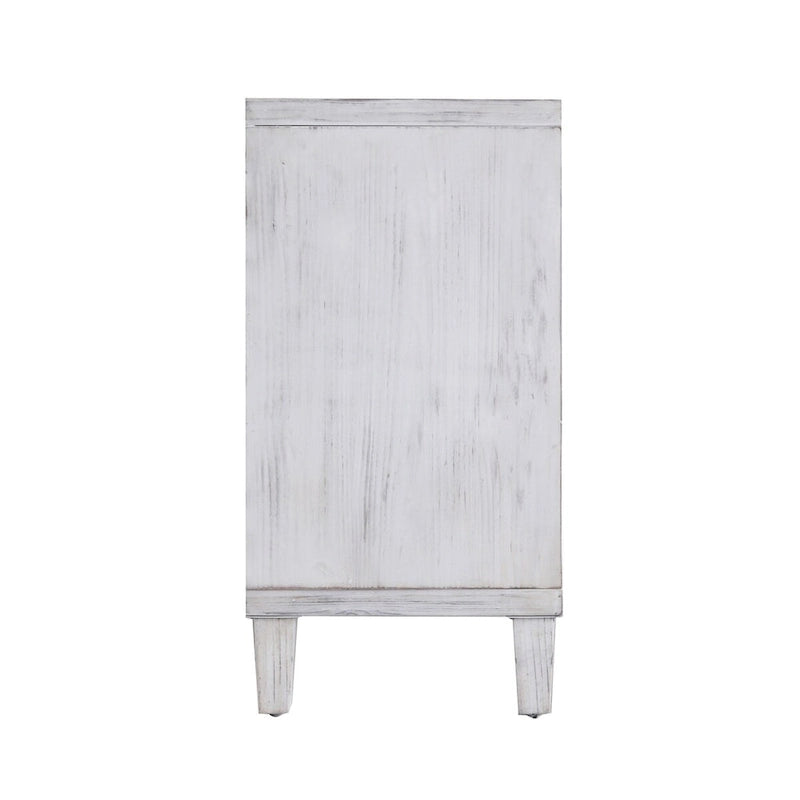 Accent Cabinet 4 Door Wooden Cabinet Sideboard Buffet Server Cabinet