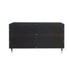 Adriana 60 Wooden Cabinet with 4 Glass Doors Sideboard Buffet Server Cabinet