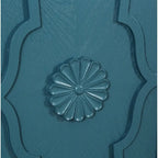 Carved Flower Door Large Storage Cabinet Sideboard Buffet