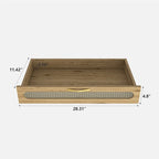 Coffee Bar Cabinet,Modern Farmhouse Buffet Sideboard with Drawer