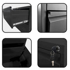 4 Drawer Metal Vertical File Cabinet with Lock