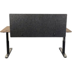 ApexDesk Artsonic 54-Inch Dual-Use Modesty Vanity Panel Divider Made of Polyester Fiber with Clamps for Standing Desk