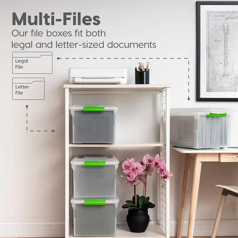 Letter/Legal File Tote Box