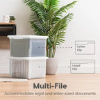 Letter/Legal File Tote Box