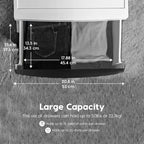 4 Drawer Wide Storage Drawer