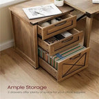 File Cabinet - 15.7D x 17.7W x 27H