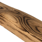 Rustic Carved Wood Natural Log Accent Bench