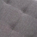 Tufted Linen Fabric Storage Bench by Harper&Bright Designs