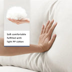 Modern Sectional Sofa,L-shaped Couch Set with 2 Free pillows,4-seat Polyester Fabric Couch Set with Convertible Ottoman