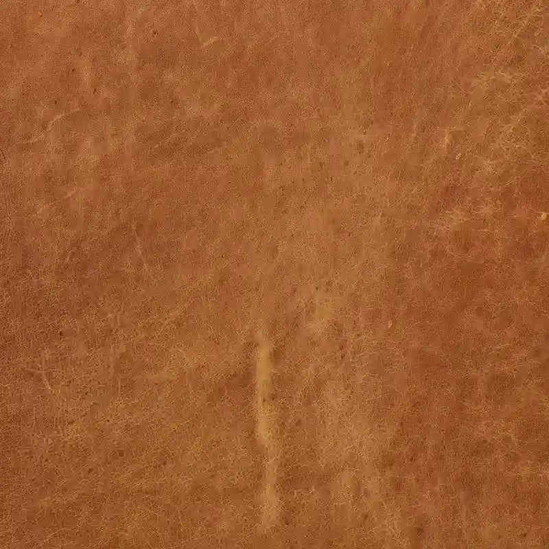 88" Italian Leather Sofa with Walnut Legs - 3 Seater