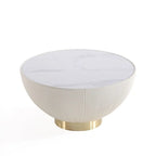 Manhattan Comfort Modern Anderson 2.0 Upholstered 3 Piece Table Set
