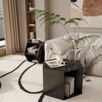 White Hexagonal Coffee Table Set of 2