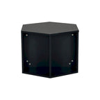 White Hexagonal Coffee Table Set of 2