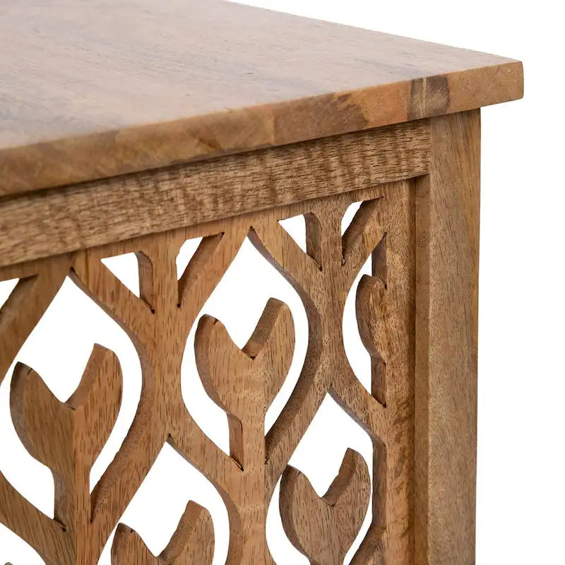Kate and Laurel Karni Wooden Nesting Tables - 2 Piece