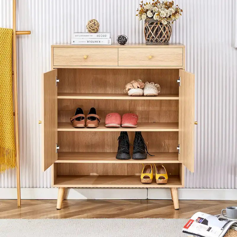 Modern minimalist storage cabinet, rattan shoe cabinet, bed top cabinet. Beautiful shape for corridors and living rooms