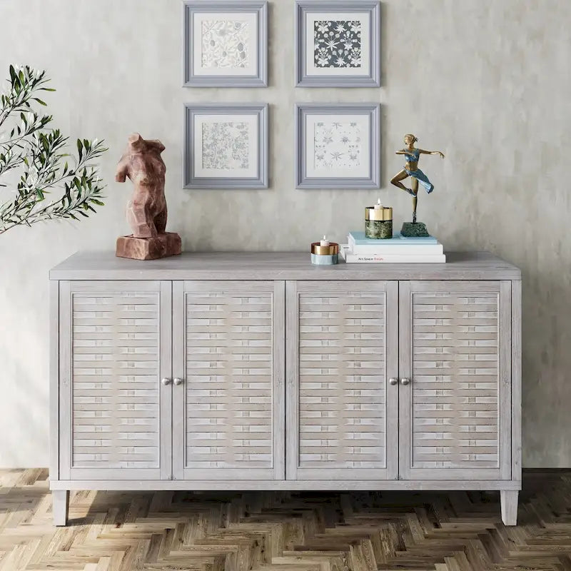 4 Door Wooden Cabinet