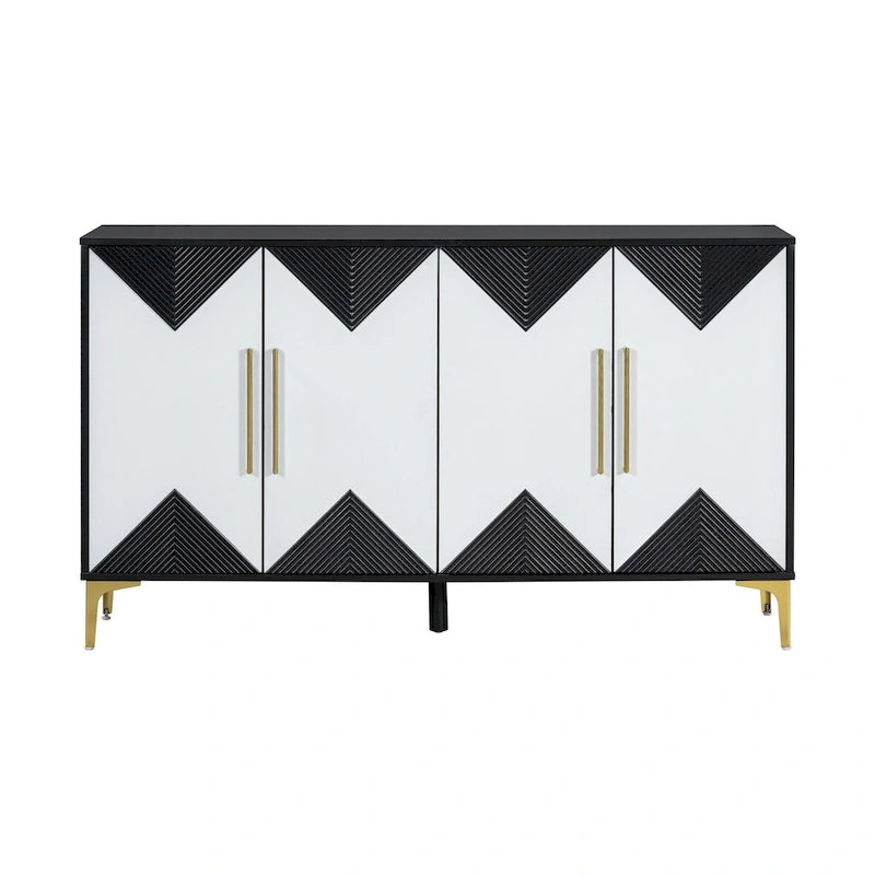 Unique Features of a Four-Door Cabinet