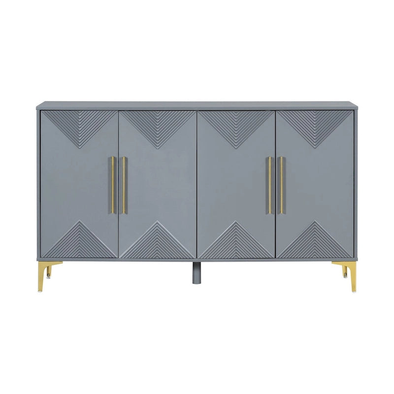 Unique Features of a Four-Door Cabinet