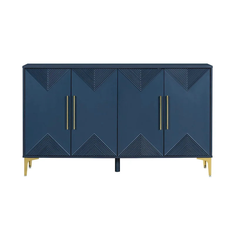 Unique Features of a Four-Door Cabinet