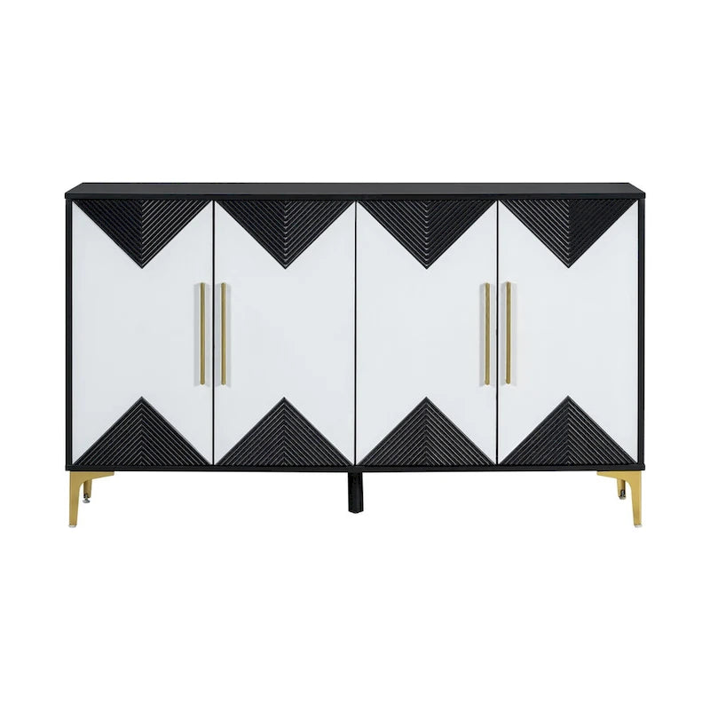 Unique Features of a Four-Door Cabinet