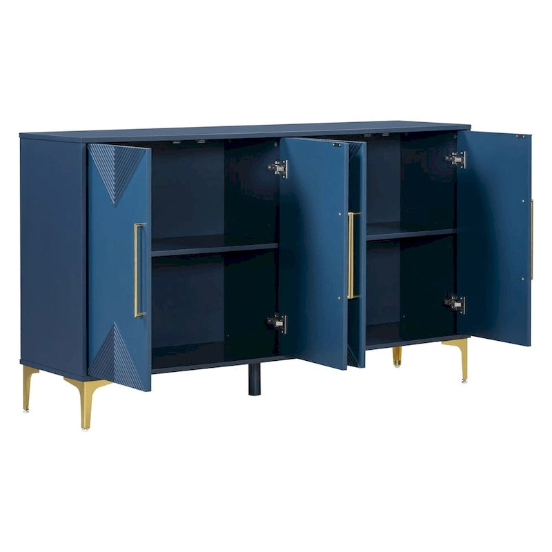 Unique Features of a Four-Door Cabinet