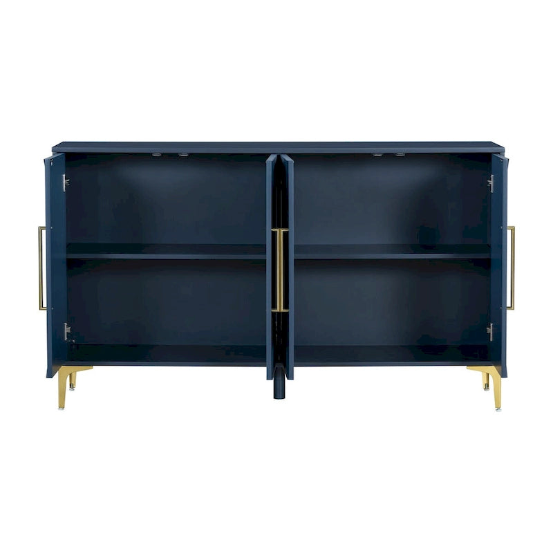 Unique Features of a Four-Door Cabinet