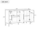 Unique Features of a Four-Door Cabinet
