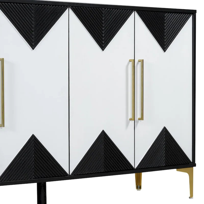 Unique Features of a Four-Door Cabinet