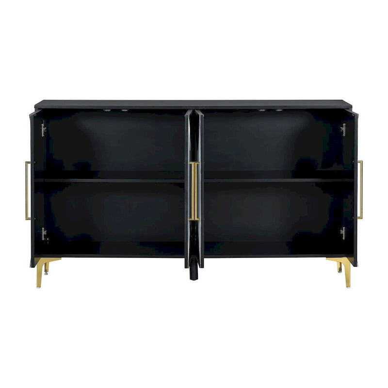 Unique Features of a Four-Door Cabinet