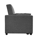 Taite 58 in. Convertible Pull Out Sleeper Sofa Bed