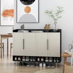 Shoe Cabinet with 4 Doors Large Modern Shoe Storage Organizer Cabinet with Adjustable Shelves for Entryway Shoe Rack Cabinet