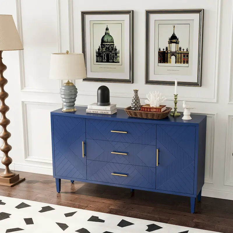 2-Door 3-Drawer Cabinet