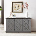 48  Rustic Wood Finish Buffet Cabinet with 3 Doors - Ample Storage - 48  in Width