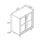 27inch Kitchen Buffet - 14.96D x 27.2W x 32.48H
