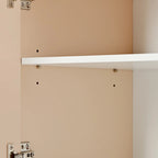 Minimalist Style 60 Inch Large Sideboard with 4 Doors
