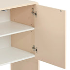 Minimalist Style 60 Inch Large Sideboard with 4 Doors