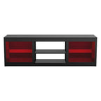 66  Modern RGB LED TV Stand Console Table for TV's up to 75