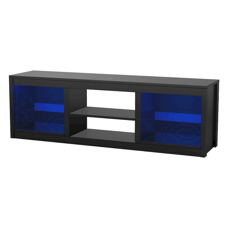 66  Modern RGB LED TV Stand Console Table for TV's up to 75