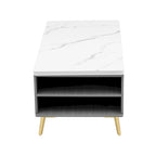 Lift Top Coffee Table Multi Functional Table with Drawers